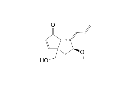 Didemnenone glycoside [8-Allylidene-5-hydroxymethyl-7-methoxybicyclo[3.3.0]oct-3-en-2-one]