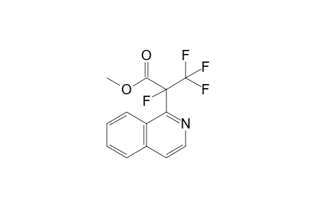 Methyl 2-[1'-isoquinolinyl]perfluoropropionate