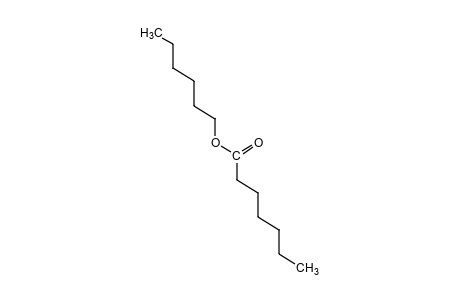 heptanoic acid, hexyl ester