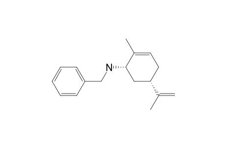 (1S,5S)-2-methyl-5-(1-methylethenyl)-N-(phenylmethyl)-1-cyclohex-2-enamine