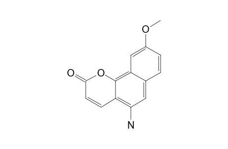 5-Amino-9-methoxy-2H-benzo[h]chromen-2-one