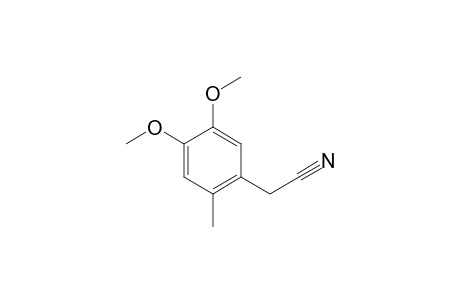 4,5-Dimethoxy-2-methylbenzeneacetonitrile