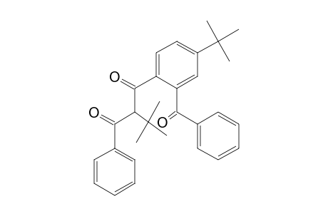 1-(2-benzoyl-4-tert-butylphenyl)-2-tert-butyl-3-phenyl-1,3-propanedione