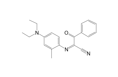 Benzenepropanenitrile, .alpha.-[[4-(diethylamino)-2-methylphenyl]imino]-.beta.-oxo-