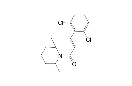 1-[(2E)-3-(2,6-dichlorophenyl)-2-propenoyl]-2,6-dimethylpiperidine