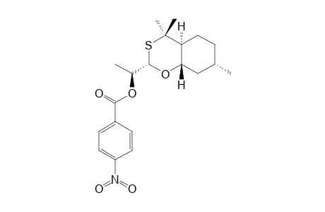 (2'R)-HEXAHYDRO-2-(L'-HYDROXYETHYL)-4,4,7-TRIMETHYL-4H-BENZOXATHIINE-PARA-NITRO-BENZOATE