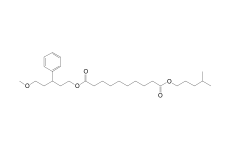 Sebacic acid, isohexyl 5-methoxy-3-phenylpentyl ester