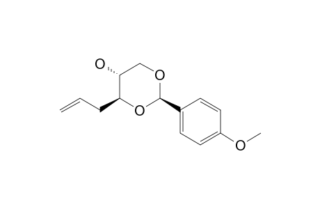 (2R,4S,5R)-4-Allyl-2-(4-methoxyphenyl)-[1,3]dioxan-5-ol