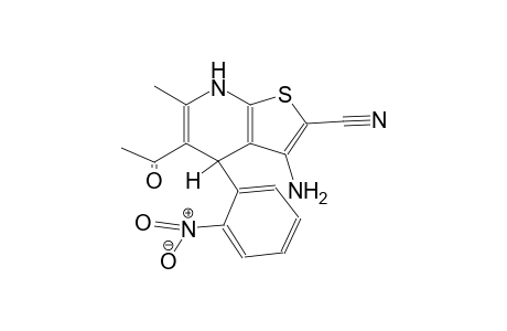 5-Acetyl-3-amino-4,7-dihydro-6-methyl-4-(2-nitrophenyl)thieno[2,3-b]pyridine-2-carbonitrile