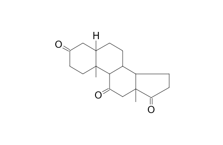 10,13-dimethyl-1,2,4,5,6,7,8,9,12,14,15,16-dodecahydrocyclopenta[a]phenanthrene-3,11,17-trione