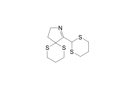 2-Aza-1-(1,3-dithian-2-yl)-6,10-dithiaspiro[4.5]dec-1-ene