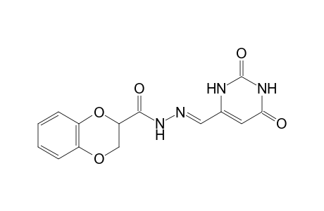 6-(1,4-Benzodioxan-2-ylcarbonylhydrazonomethyl)uracil