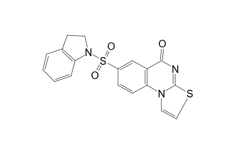 11-(2,3-dihydro-1H-indole-1-sulfonyl)-5-thia-2,7-diazatricyclo[7.4.0.0(2,6)]trideca-1(9),3,6,10,12-pentaen-8-one