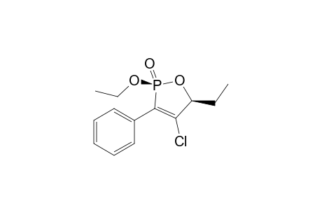 (S,R)-4-Chloro-2-ethoxy-5-ethyl-2,5-dihydro-3-pheny-1,2-oxaphosphole 2-Oxide