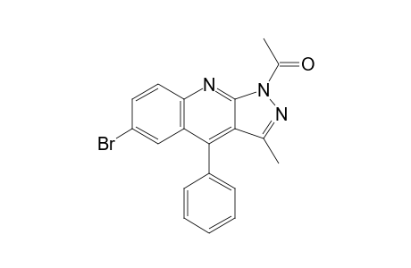 1-(6-Bromo-3-methyl-4-phenyl-pyrazolo[3,4-b]quinolin-1-yl)-ethanone