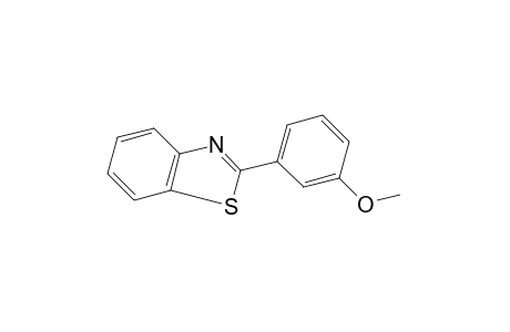 2-(m-methoxyphenyl)benzothiazole