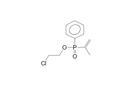 BETA-CHLOROETHYL PHENYLISOPROPENYLPHOSPHINATE