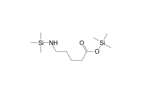 Pentanoic acid, 5-[(trimethylsilyl)amino]-, trimethylsilyl ester