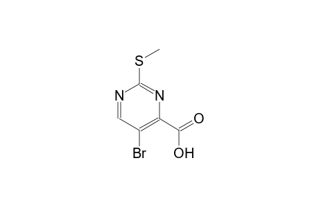 5-Bromo-2-(methylthio)pyrimidine-4-carboxylic acid