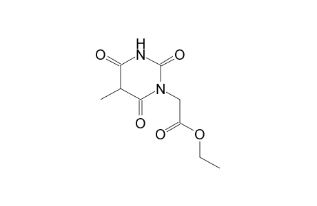 hexahydro-5-methyl-2,4,6-trioxo-1-pyrimidineacetic acid, ethyl ester