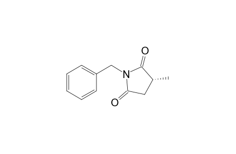 (R)-N-Benzyl-.alpha.-methylsuccinimide