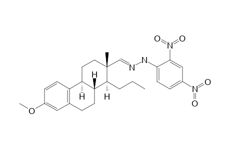 16,17-Seco-3-methoxyestra-1,3,5(10)-trien-17-al-(2',4'-dinitrophenyl)-hydrazone