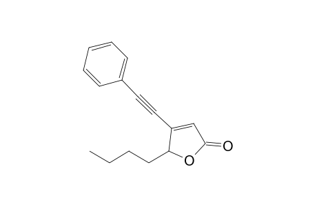 5-Butyl-4-(phenylethynyl)furan-2(5H)-one