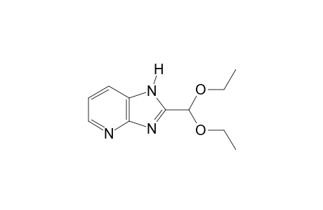 1H-imidazo[4,5-b]pyridine-2-carboxaldehyde, diethyl acetal