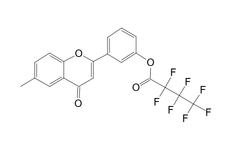 3'-(Heptafluorobutyryl)oxy-6-methylflavone