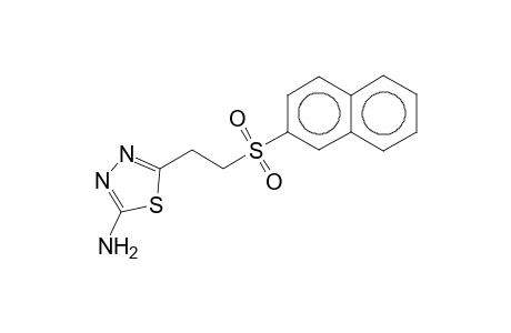 5-[2-(2-Naphthylsulfonyl)ethyl]-1,3,4-thiadiazol-2-amine