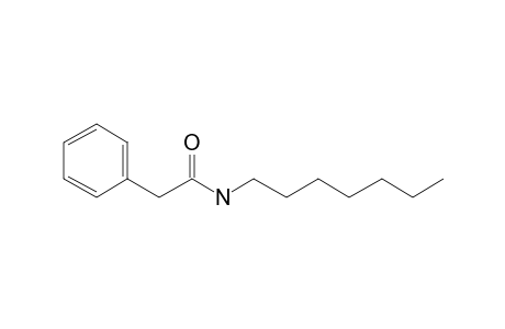 Phenylacetamide, N-heptyl-