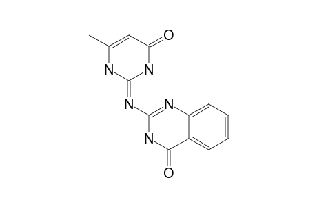 2-{[(2Z)-6-methyl-4-oxo-3,4-dihydropyrimidin-2(1H)-ylidene]amino}quinazolin-4(3H)-one