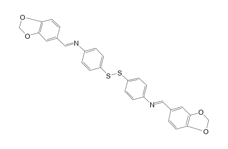 4,4'-dithiobis[N-piperonylideneaniline]