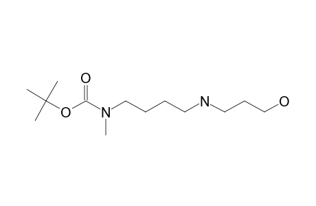 N-3-Hydroxypropyl-N-(4-N-methyl-N-bocaminobutyl)amine