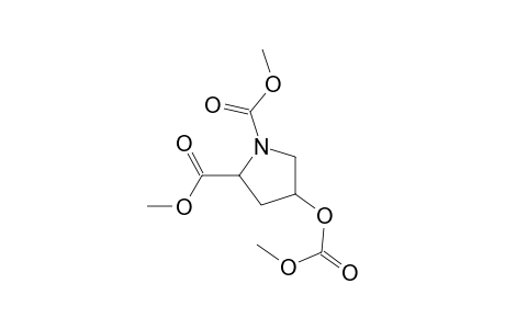 cis-4-Methoxycarbonylroxy-L-proline, N-methoxycarbonyl-, methyl ester