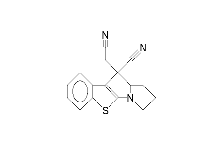 trans-10-Cyano-2,3,10,10a-tetrahydro-1H-(1)-benzothieno(3,2-B)pyrrolizine-10-acetonitrile