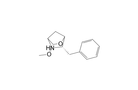 (3S,6S)-6-(Phenylmethyl)-3-methoxy-2-oxa-5-azabicyclo[2.2.1]heptane