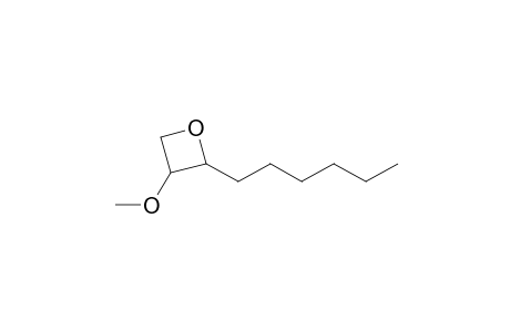 Oxetane, 2-hexyl-3-methoxy-, cis-