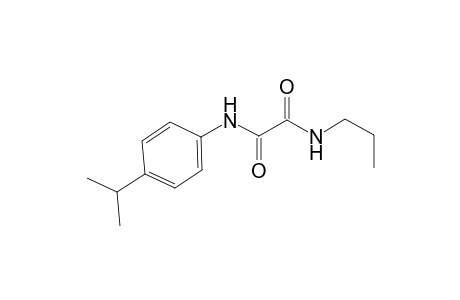 N~1~-(4-isopropylphenyl)-N~2~-propylethanediamide