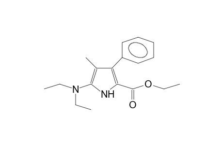 5-Diethylamino-4-methyl-3-phenyl-1H-pyrrole-2-carboxylic acid, ethyl ester