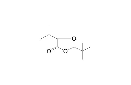 1,3-Dioxolan-4-one, 2-(1,1-dimethylethyl)-5-(1-methylethyl)-, (2S-cis)-