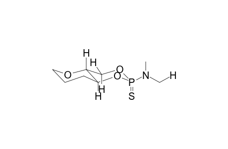 3E-DIMETHYLAMINO-3A-THIONO-2,4,7-TRIOXA-3-PHOSPHABICYCLO[4.4.0]DECANE