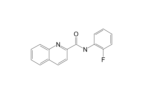 N-(2-FLUOROPHENYL)-QUINOLINE-2-CARBOXAMIDE
