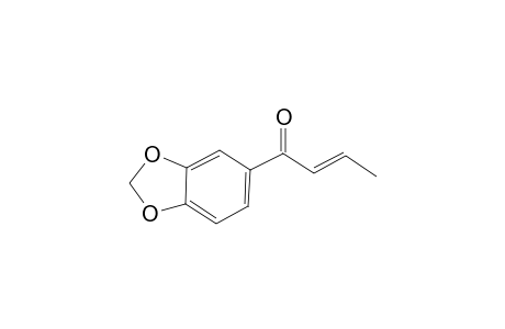 (E)-1-(BENZO-[D]-[1,3]-DIOXOL-6-YL)-BUT-2-EN-1-ONE