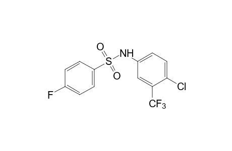 4'-chloro-alpha,alpha,alpha,4-tetrafluorobenzenesulfono-m-toluidine