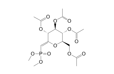 (Z)-3,4,5,7-TETRA-O-ACETYL-2,6-ANHYDRO-1-DEOXY-1-DIMETHOXYPHOSPHORYL-D-GLUCOHEPT-1-ENITOL