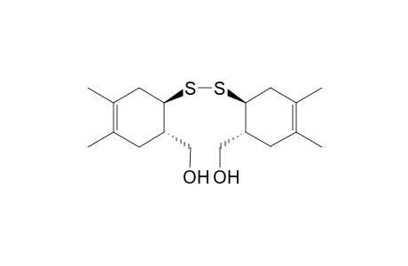 Bis[1,2-dimethyl-4-hydroxymethylcyclohexen-5-yl)disulfide