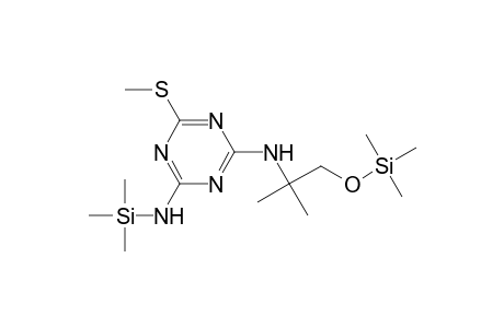 1,3,5-Triazine-2,4-diamine, N-[1,1-dimethyl-2-[(trimethylsilyl)oxy]ethyl]-6-(methylthio)-N'-(trimethylsilyl)-