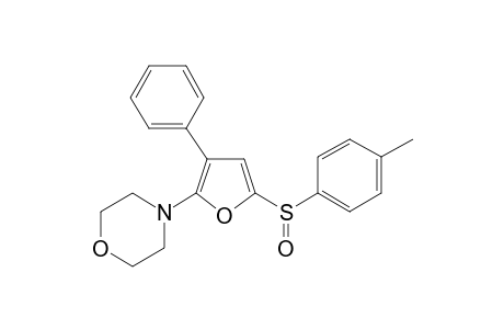 4-[5-(4-methylphenyl)sulfinyl-3-phenylfuran-2-yl]morpholine
