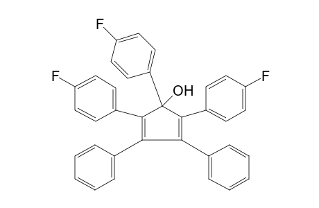 3,4-DIPHENYL-1,2,5-TRIS(p-FLUOROPHENYL)-2,4-CYCLOPENTADIEN-1-OL